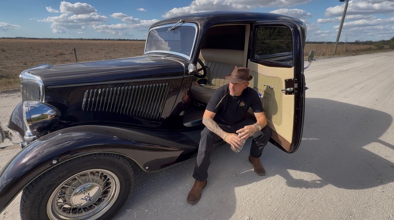 Members of Florida Boi Motorsports gathered at a Florida car meet